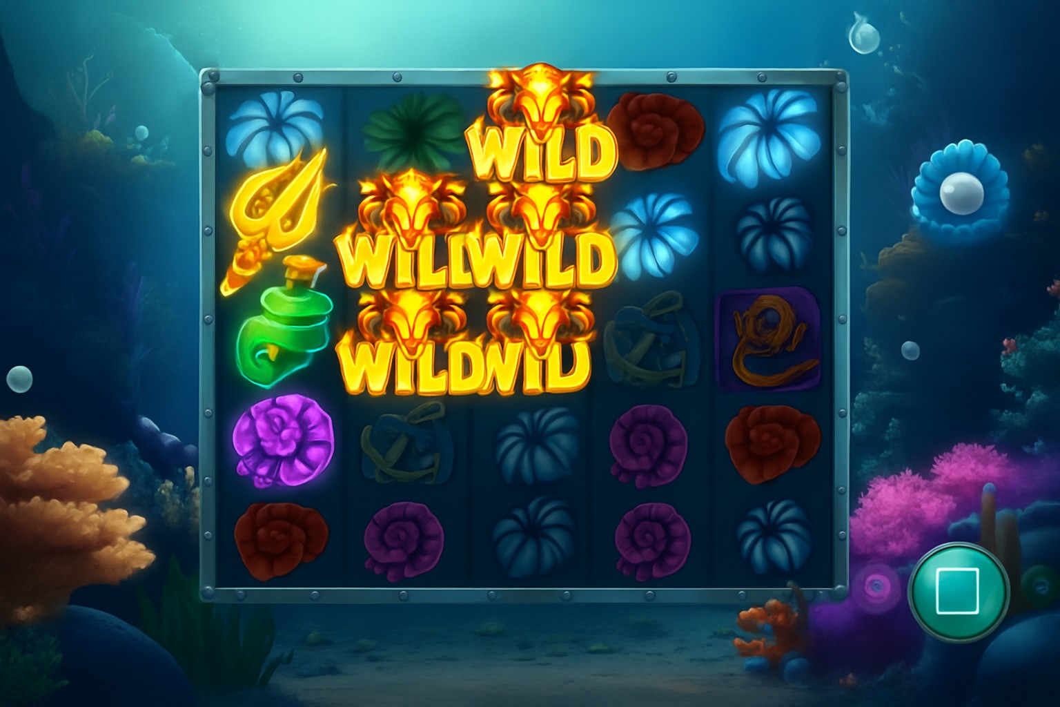 Deep Sea Wild screenshot 3 - uncapped free spins mode