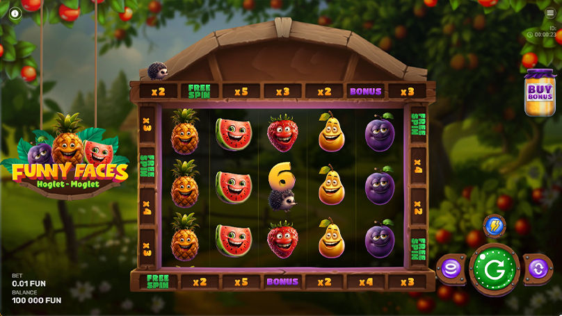 Funny Faces: Hoglet-Moglet screenshot