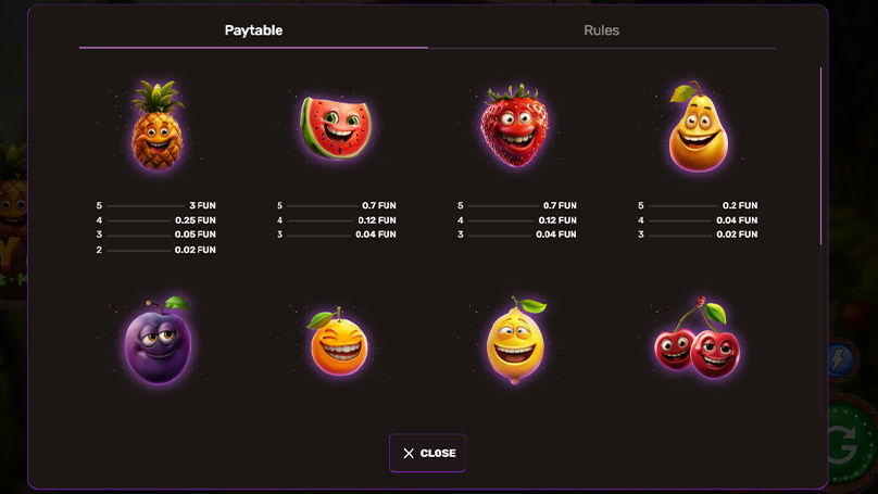 Funny Faces: Hoglet-Moglet screenshot 3 - win celebration and payout