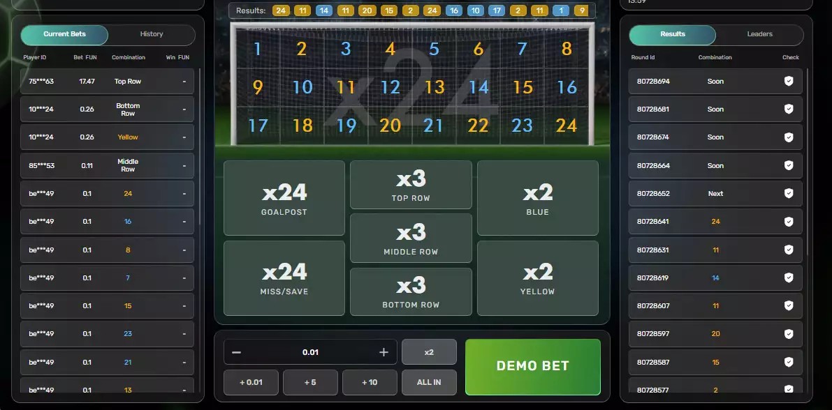 Penalty screenshot