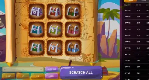 Scratch Map screenshot 2 - revealed panels with matching symbols
