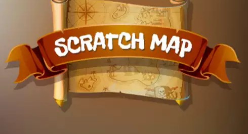 Scratch Map screenshot 3 - round result and payout display